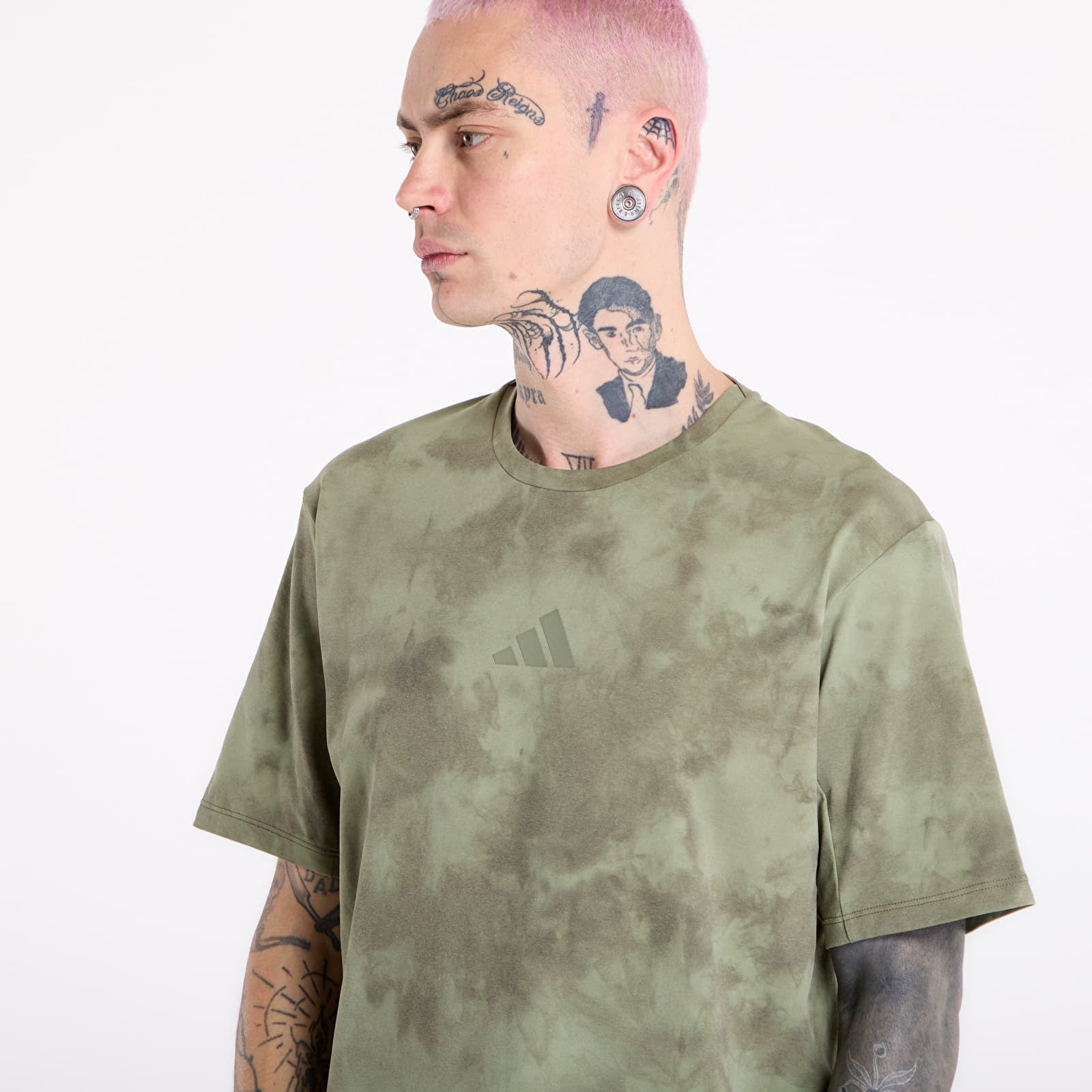 Pánske tričká adidas Mt Tee Sd Tengrn/ Olive Strata