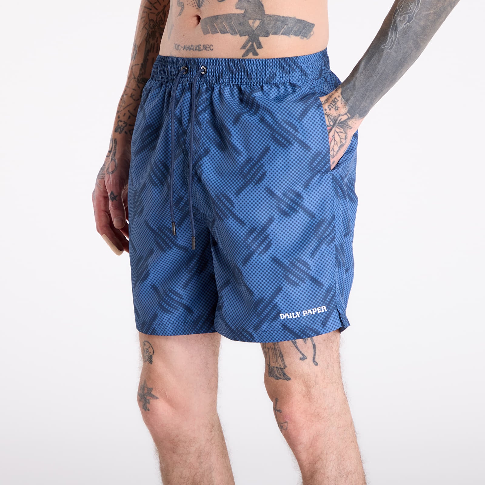 Men's swimwear Daily Paper Dotted Monogram Swimshorts Quiet Harbor