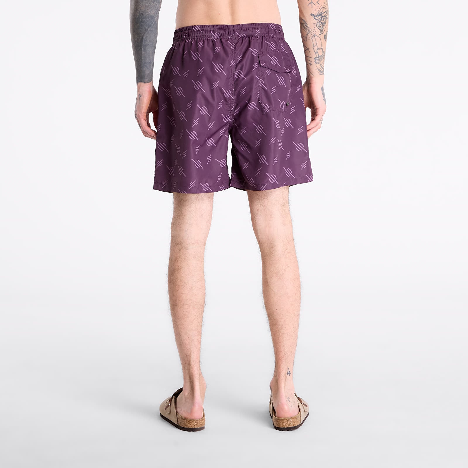 Men's swimwear Daily Paper Irregular Monogram Swimshorts Potent Purple