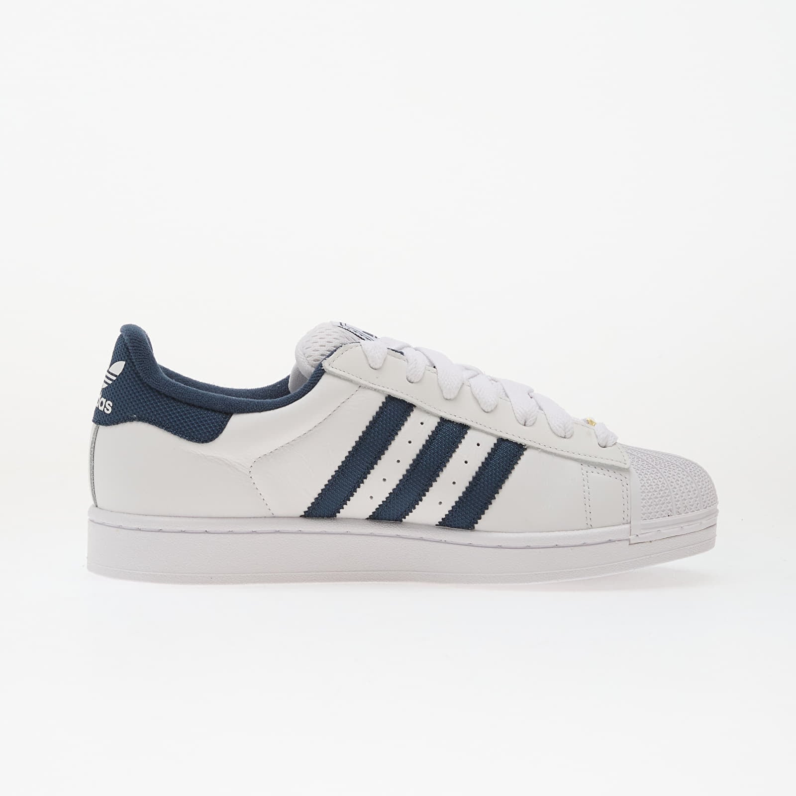 Miesten lenkkarit ja kengät adidas Superstar II Ftw White/ Crenav/ Gold Metallic