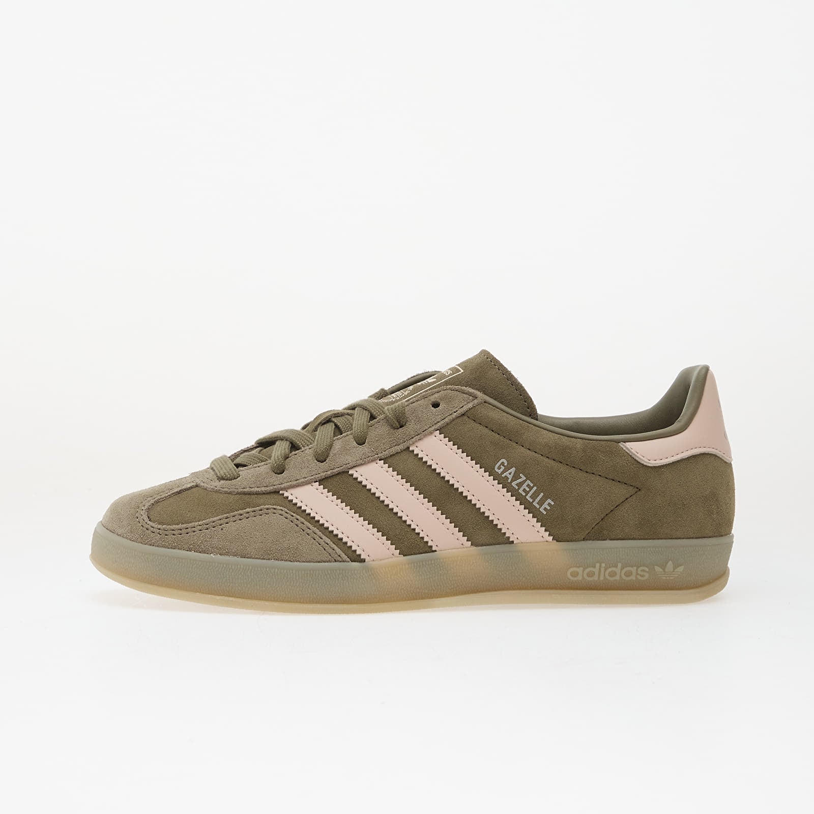 Meeste tossud ja kingad adidas Gazelle Indoor Olive Strata/ Wonder Aqua/ Clay