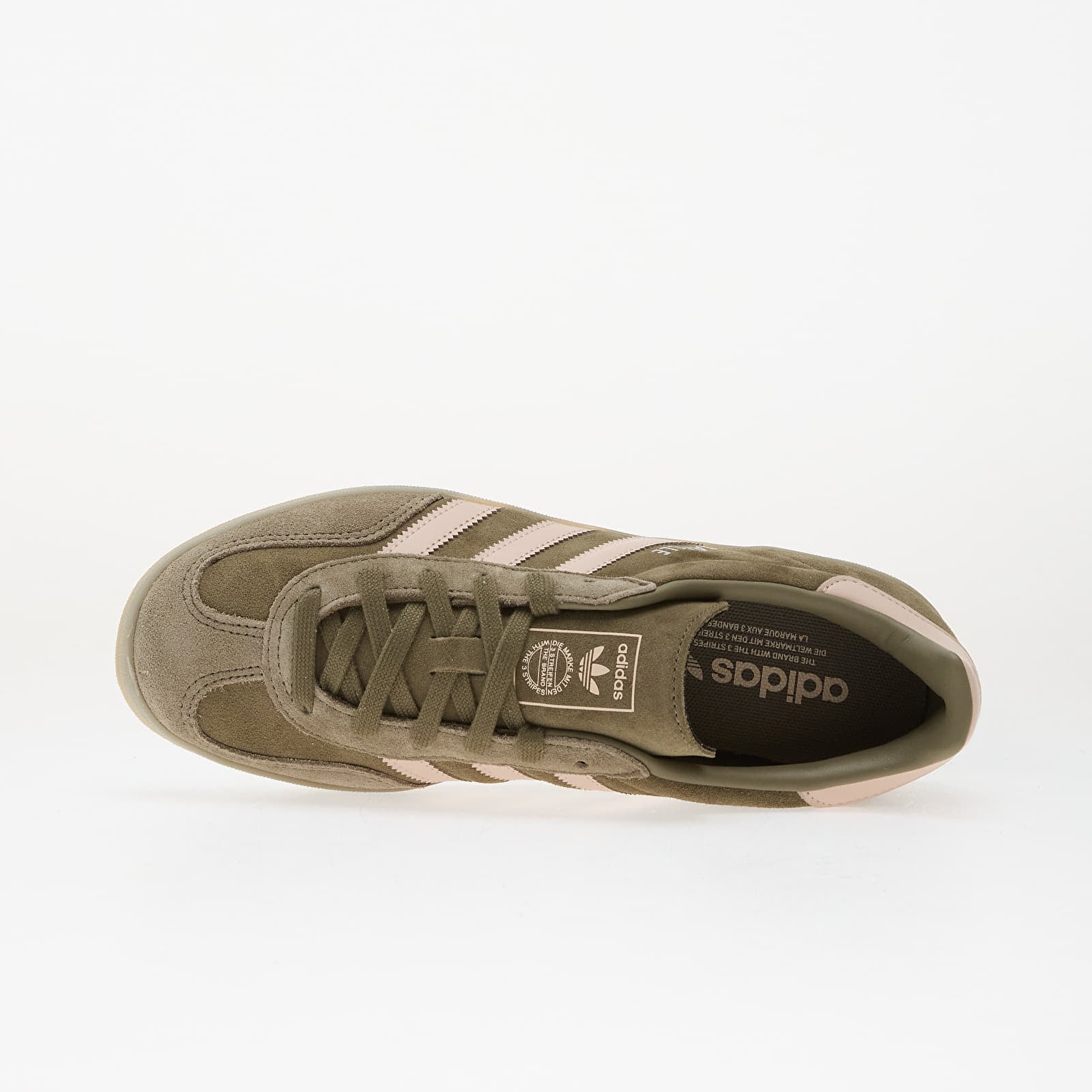 Meeste tossud ja kingad adidas Gazelle Indoor Olive Strata/ Wonder Aqua/ Clay