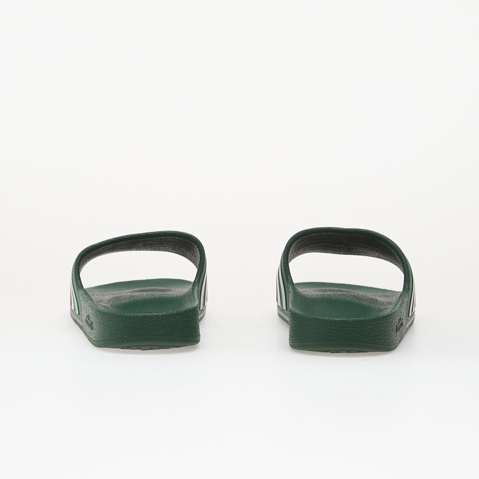 Sneakers och skor för män adidas Adilette Aqua Slides Team Dark Green/ Ftwr White/ Bright Red