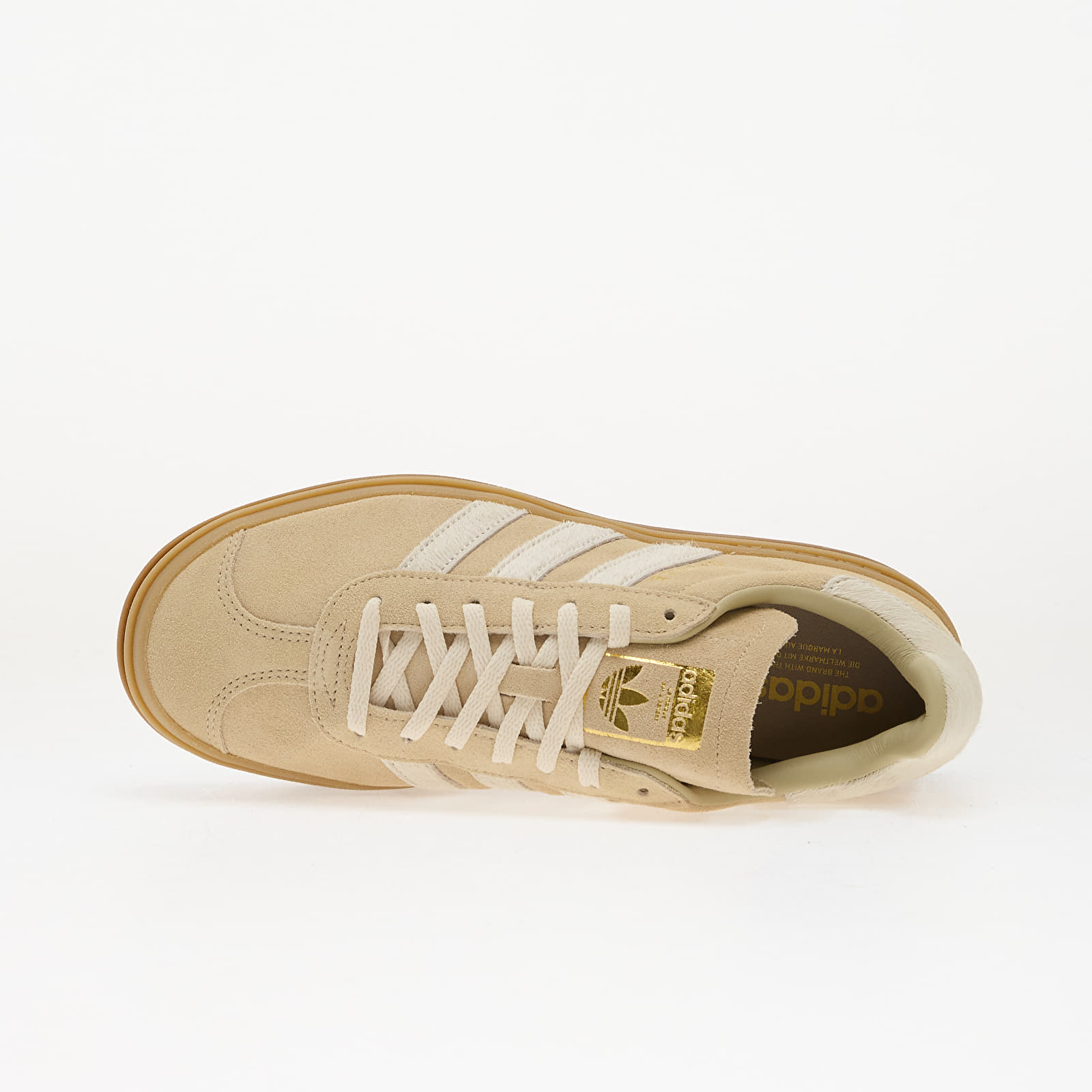 Scarpe donna adidas Gazelle Bold W Stokha/ Crew White/ Gold Metallic