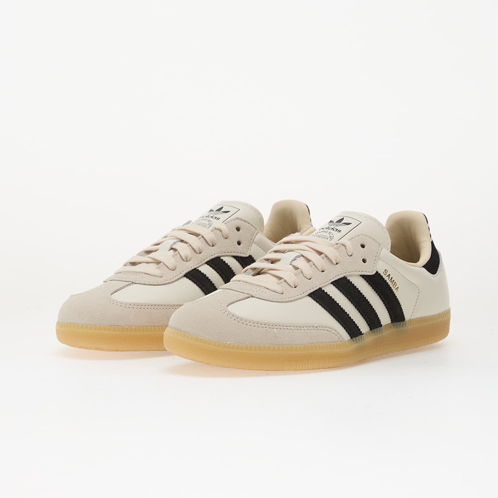 Miesten lenkkarit ja kengät adidas Samba Og Cloud White/ Core Black/ Gum
