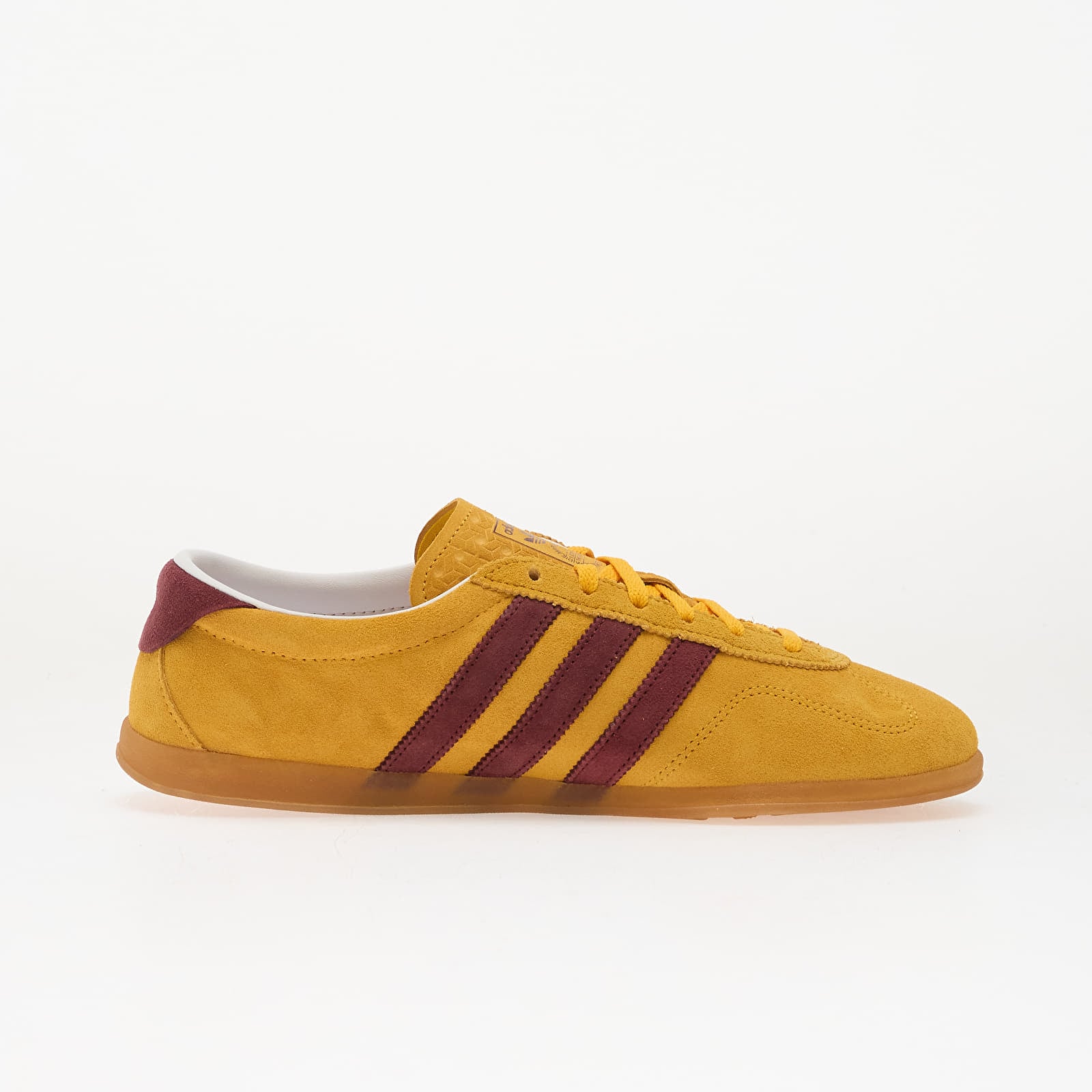 Women's sneakers and shoes adidas Gazelle Lo Pro W Creme Yellow/ Shadow Red/ Gum