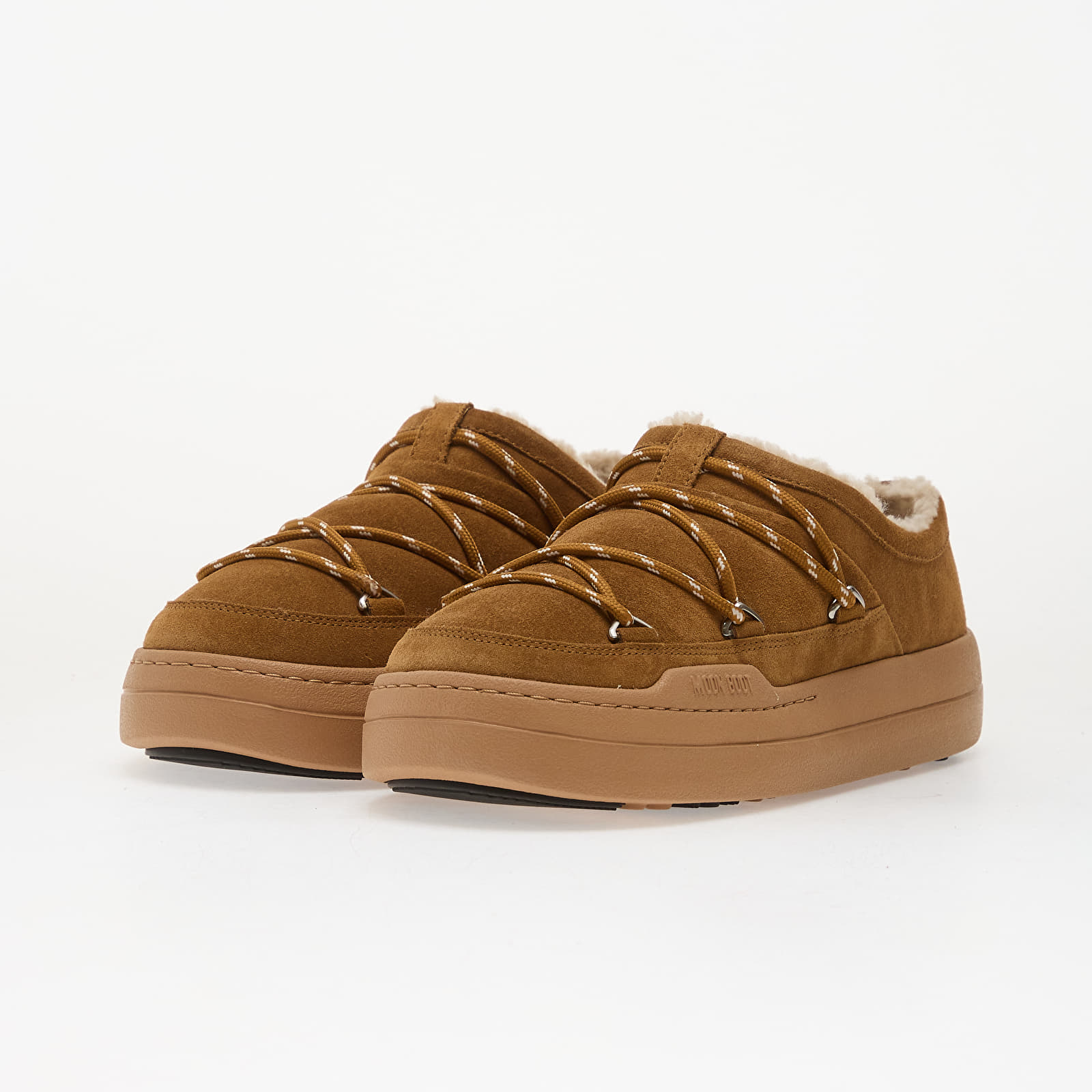 Turnschuhe und Schuhe für Männer Moon Boot Park Slipper Cognac