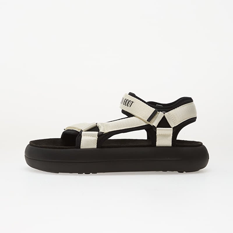 Moon Boot Super Sandal Black/ White