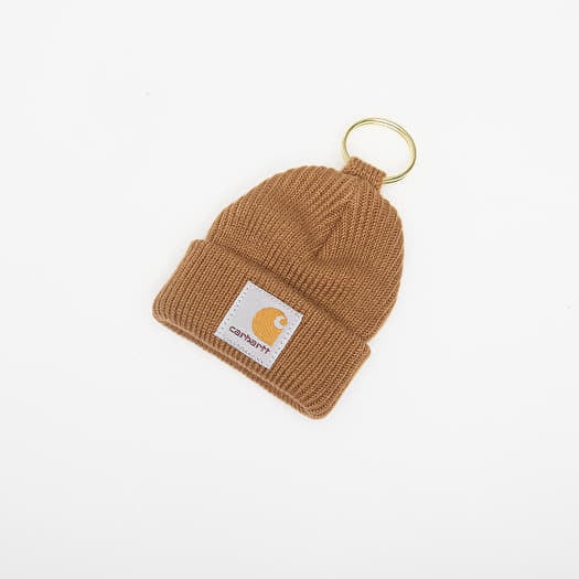 Carhartt WIP Mini Watch Hat Keychain Hamilton Brown