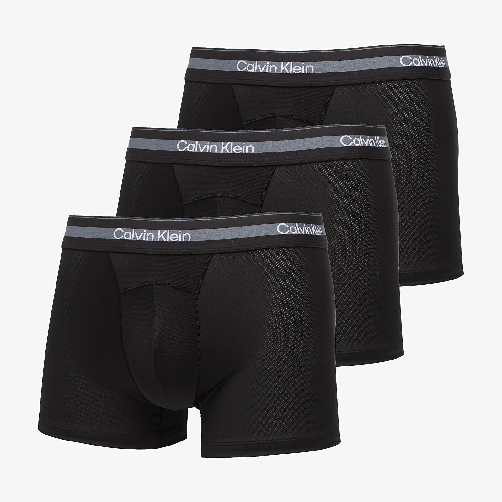 Miesten shortsit Calvin Klein Trunk 3-Pack Black