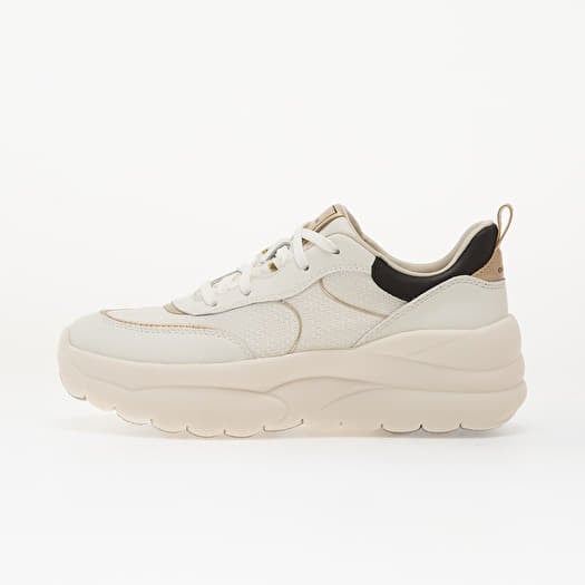 Geox D Xtors White/ Lt Gold