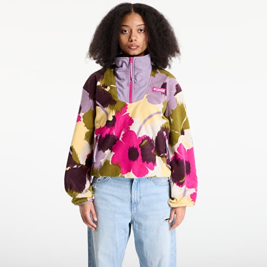 Felpa Columbia Sequoia Grove™ Half Zip Fleece With Print Fuchsia/ Ikatbloom