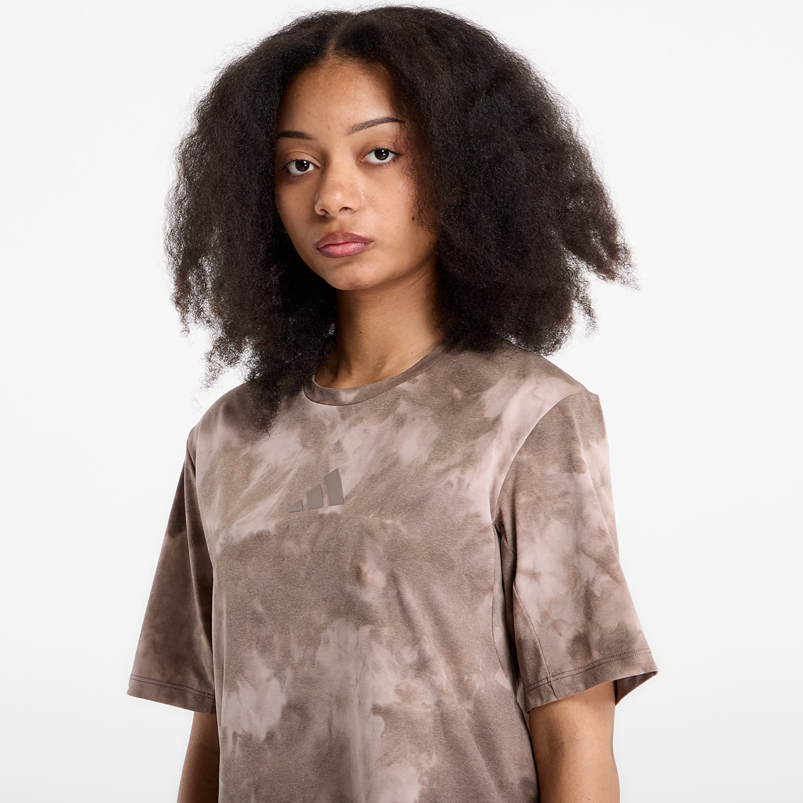 Dámská trička adidas Terrex Multi Spray Dye T-Shirt Wonder Taupe/ Earth Strata