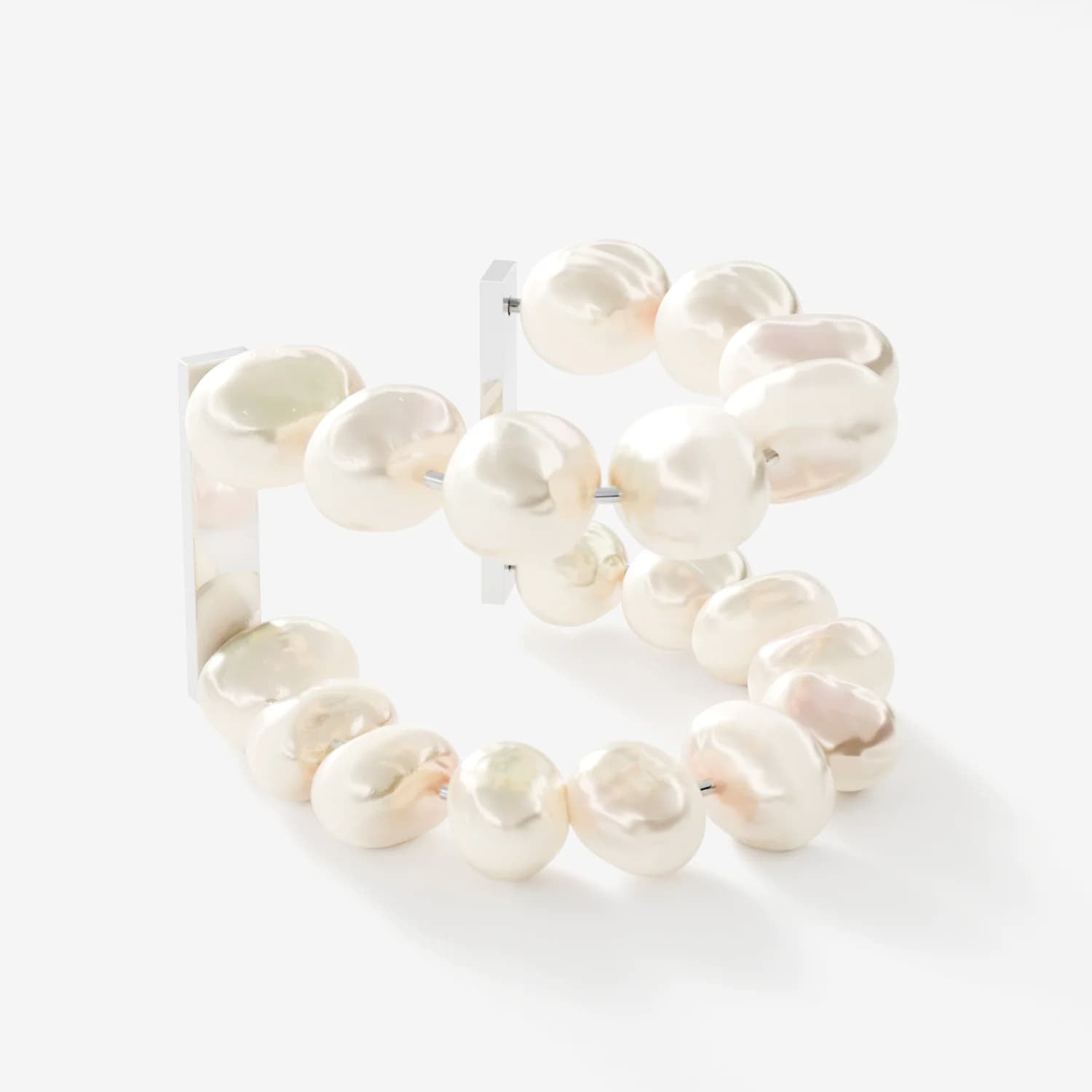 Smykker til mænd FURIOSA® Candy Cuff Silver