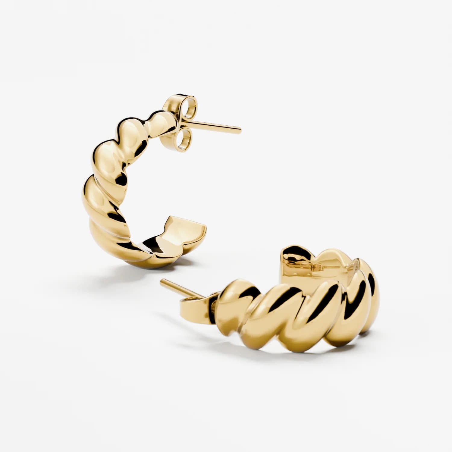 Обеци FURIOSA® Croissant Earrings Gold Universal