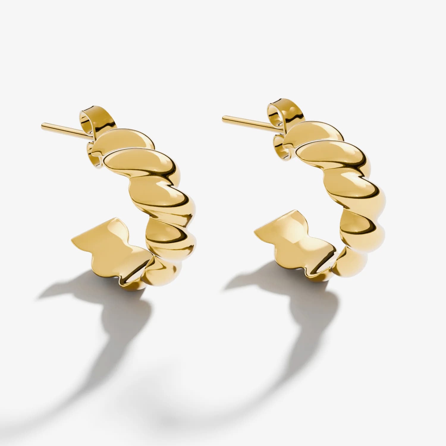 Earrings FURIOSA® Croissant Earrings Gold