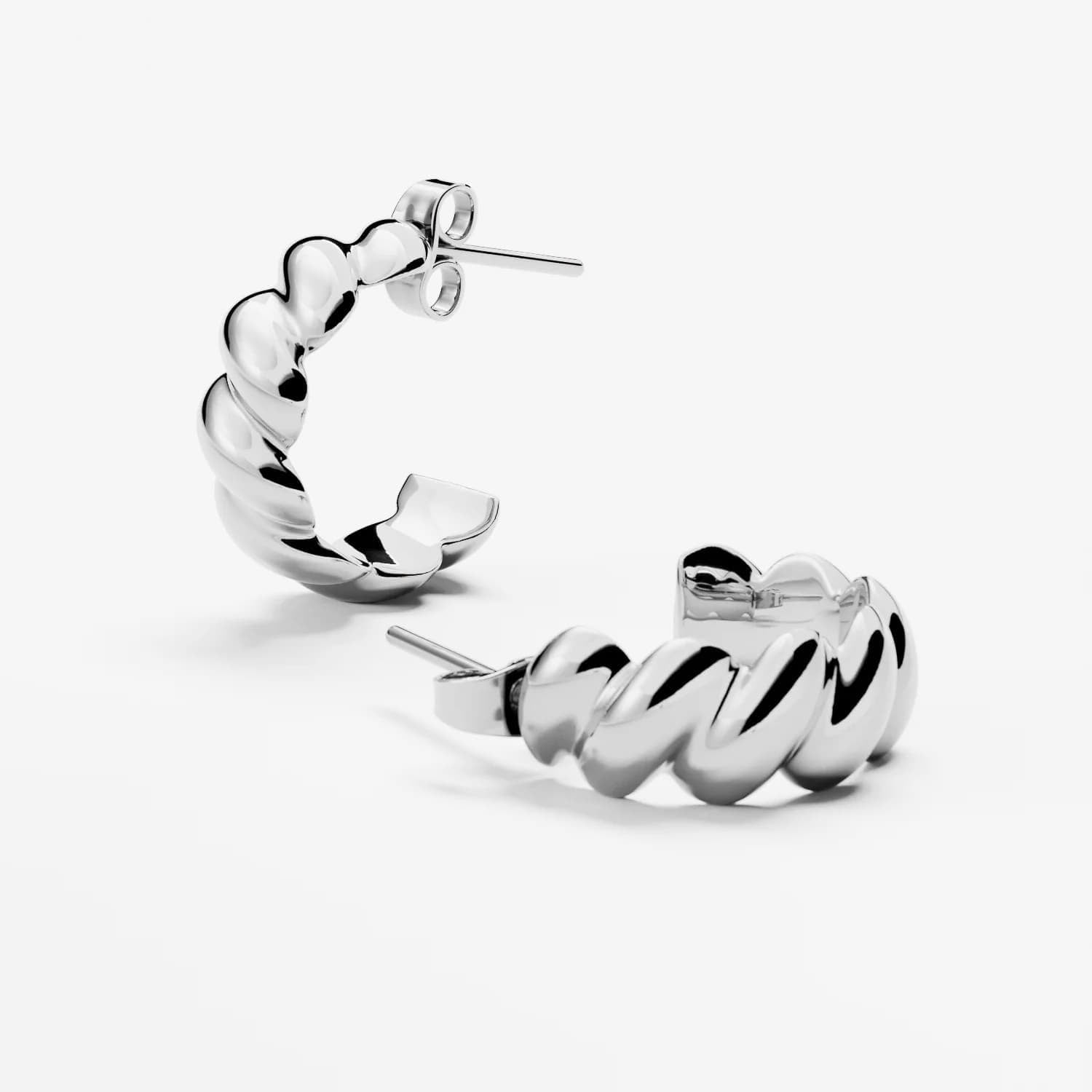 Обеци FURIOSA® Croissant Earrings Silver Universal
