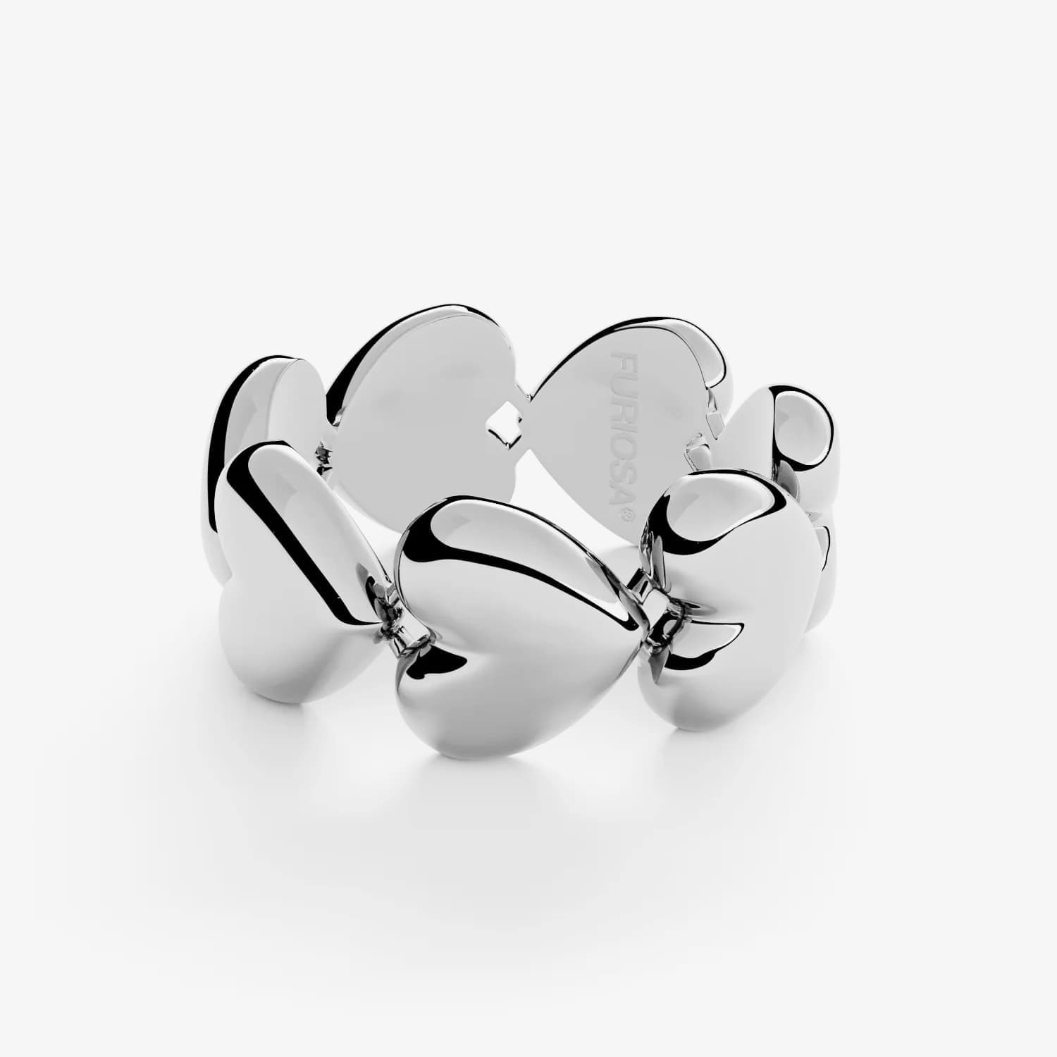 Пръстен FURIOSA® Heart Attack Ring Silver M