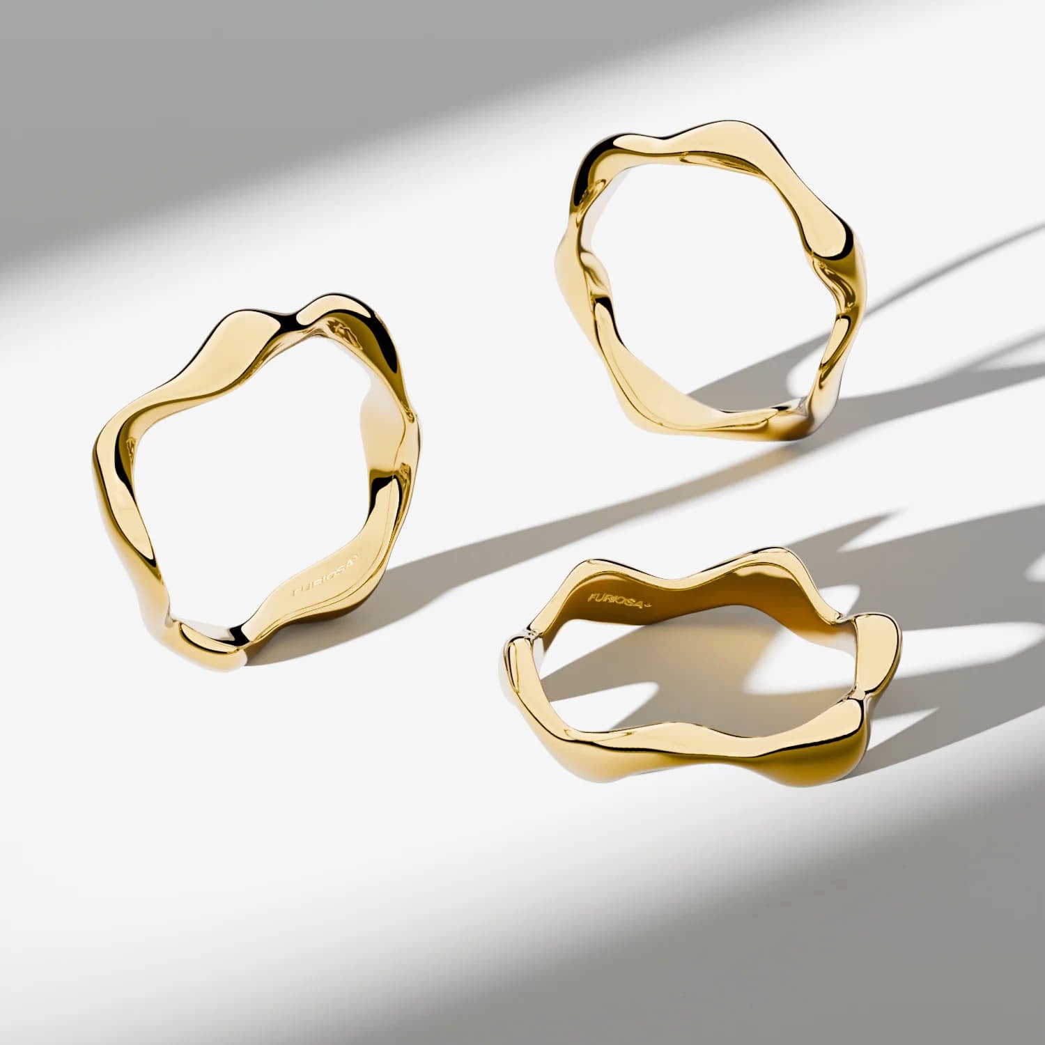 Ringe FURIOSA® Waves Ring Gold