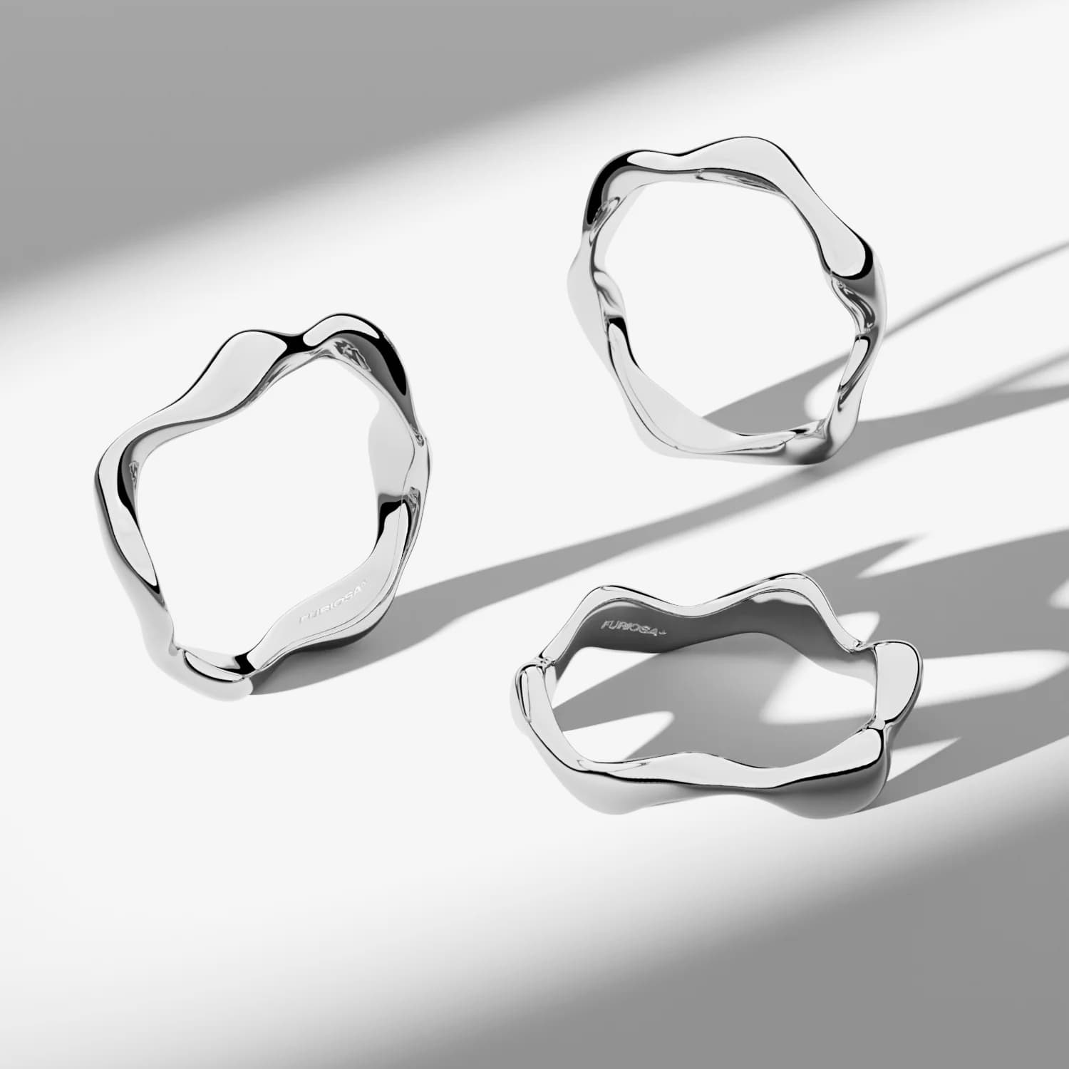 Ringe FURIOSA® Waves Ring Silver