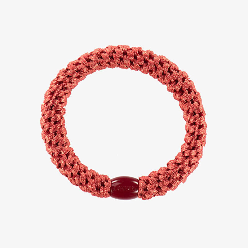 KKNEKKI Hair Tie Deep Coral