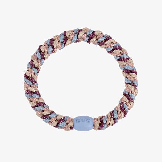 KKNEKKI Hair Tie Mix Light Blue/ Grape Glitter