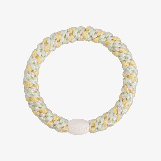 KKNEKKI Hair Tie Mix Mint Light/ Yellow Glitter
