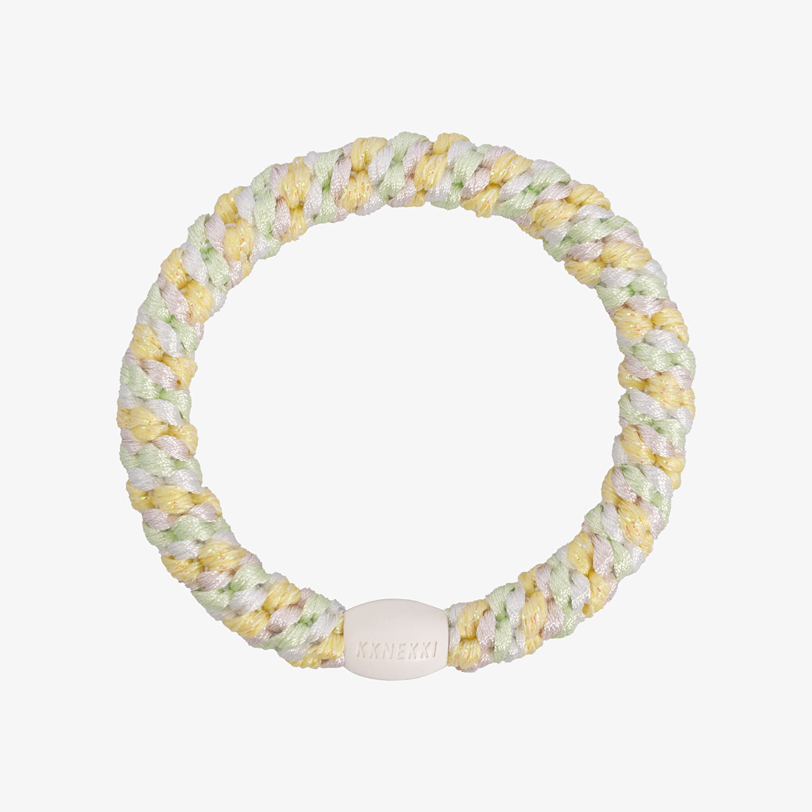 Muud aksessuaarid KKNEKKI Hair Tie Mix Mint Light/ Yellow Glitter