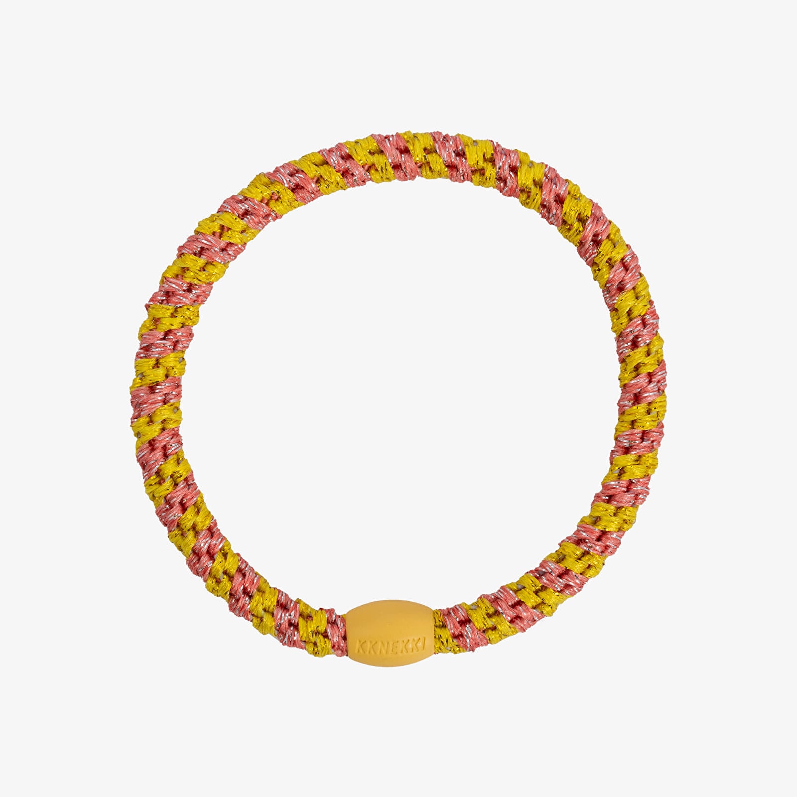 Muud aksessuaarid KKNEKKI Hair Tie Slim Coral Glitter Stripe