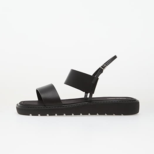Calvin Klein Square Toe Molded Sandal Slide Black