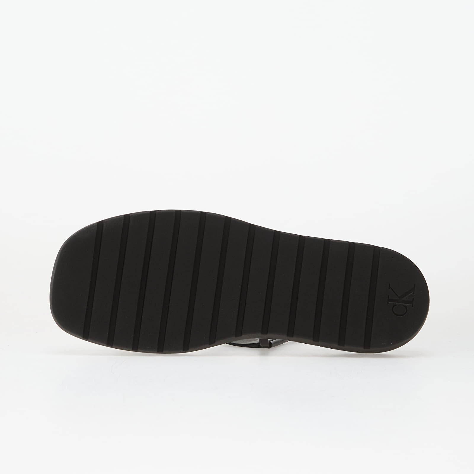 Calvin Klein Square Toe Molded Sandal Slide Black 40
