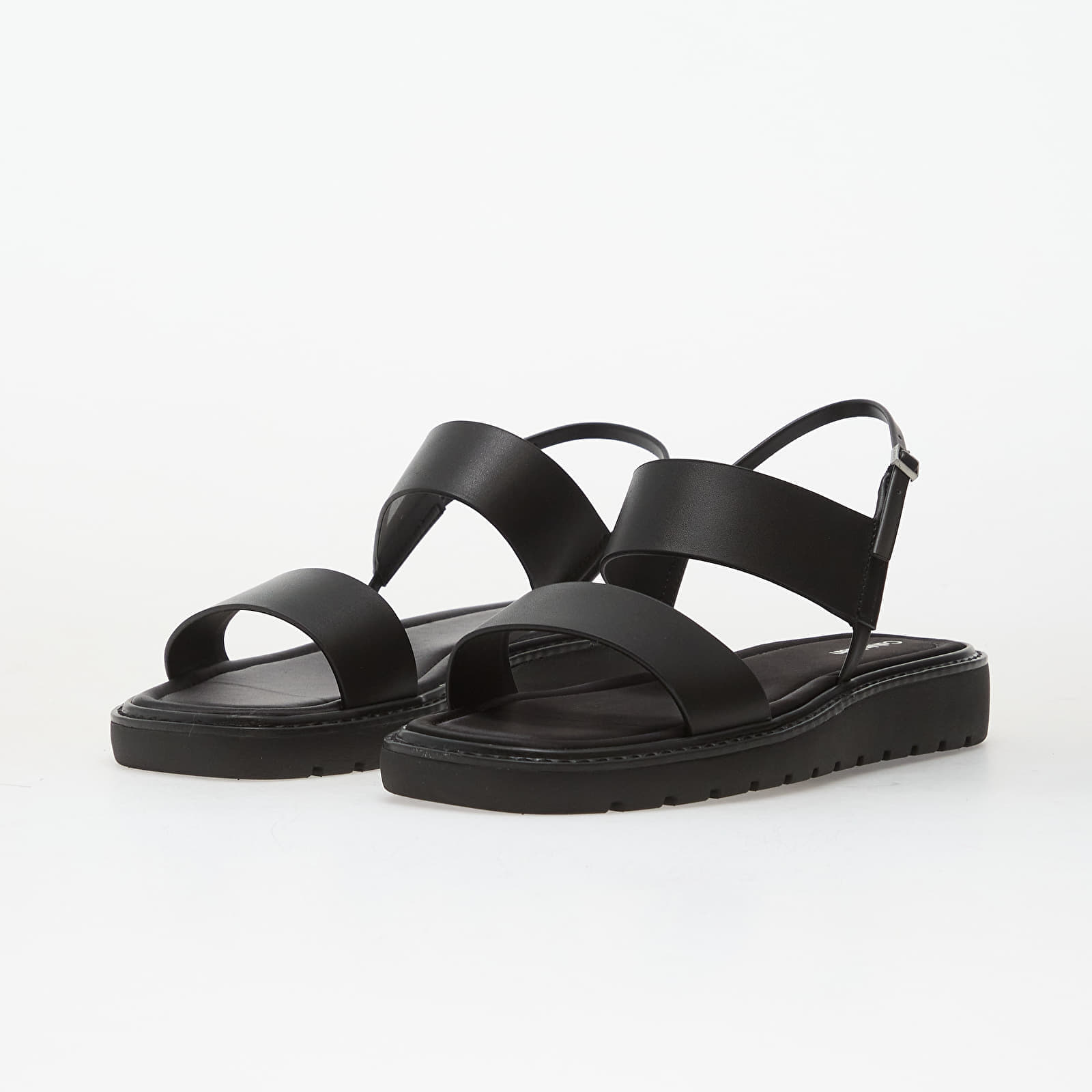Calvin Klein Square Toe Molded Sandal Slide Black 39