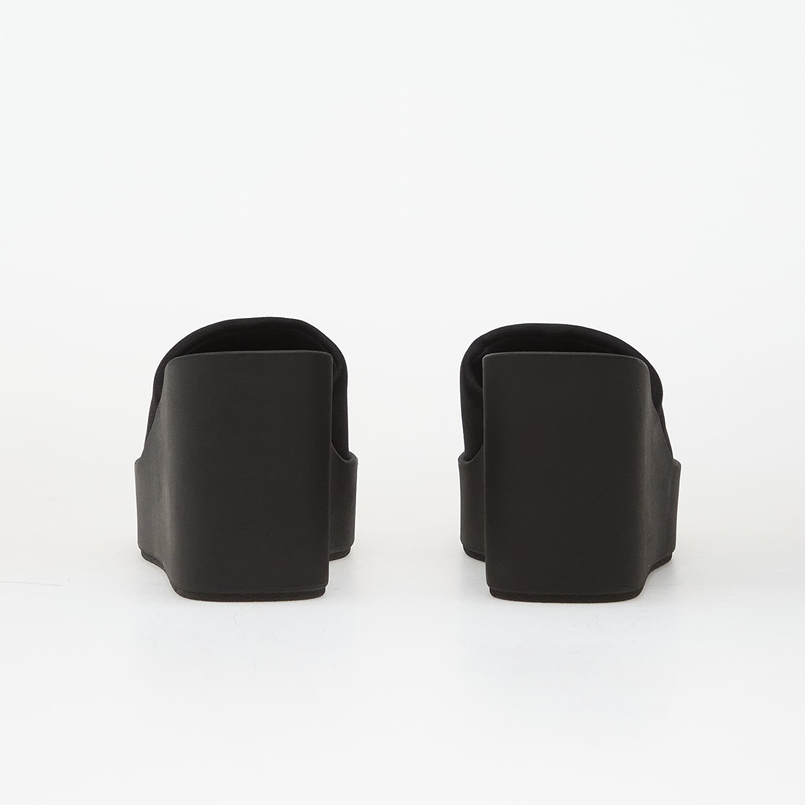 Dámské pantofle Calvin Klein Wedge 70 Sandal Canv Black