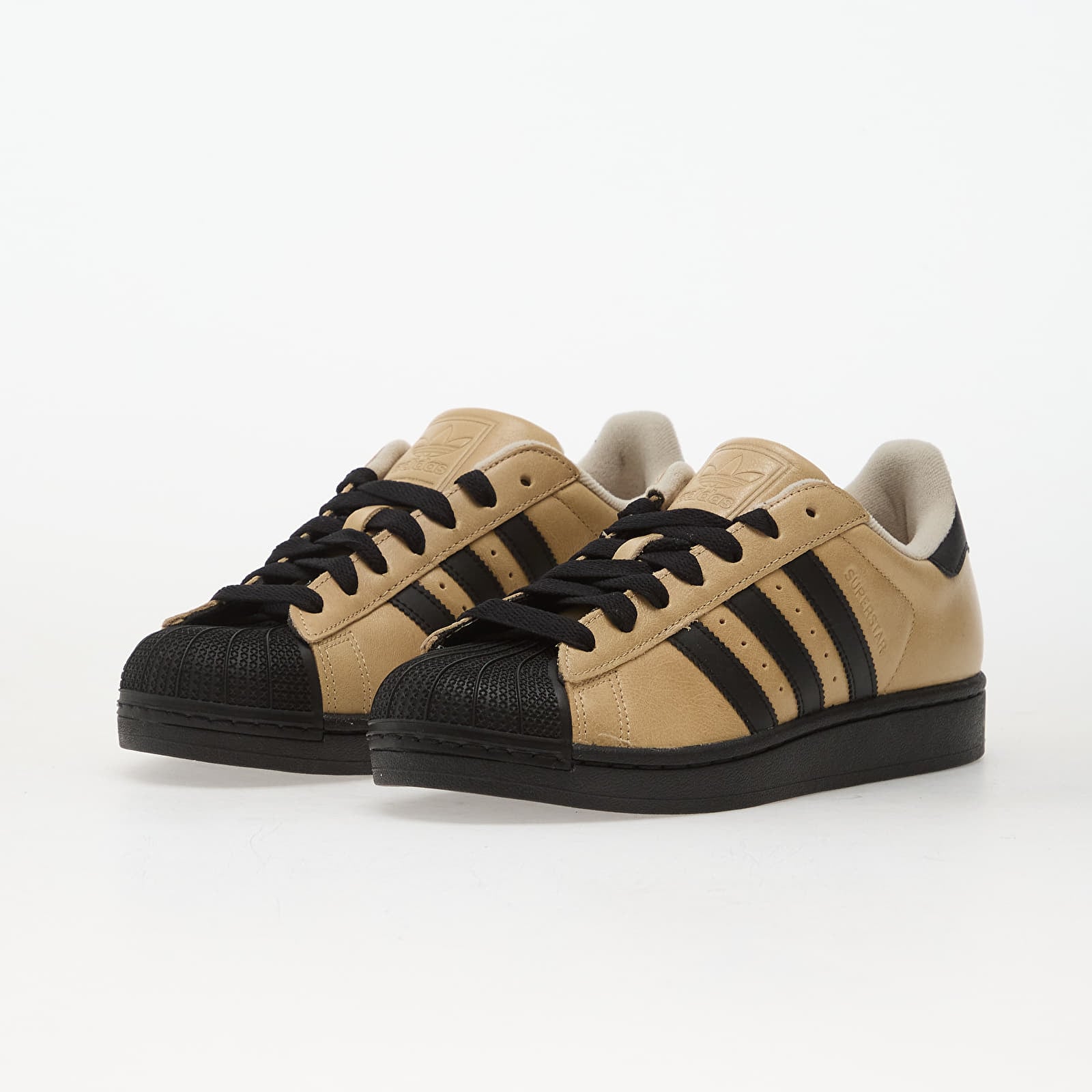 Sieviešu kedas un apavi adidas Superstar II Crystal Linen/ Core Black/ Gold Met.
