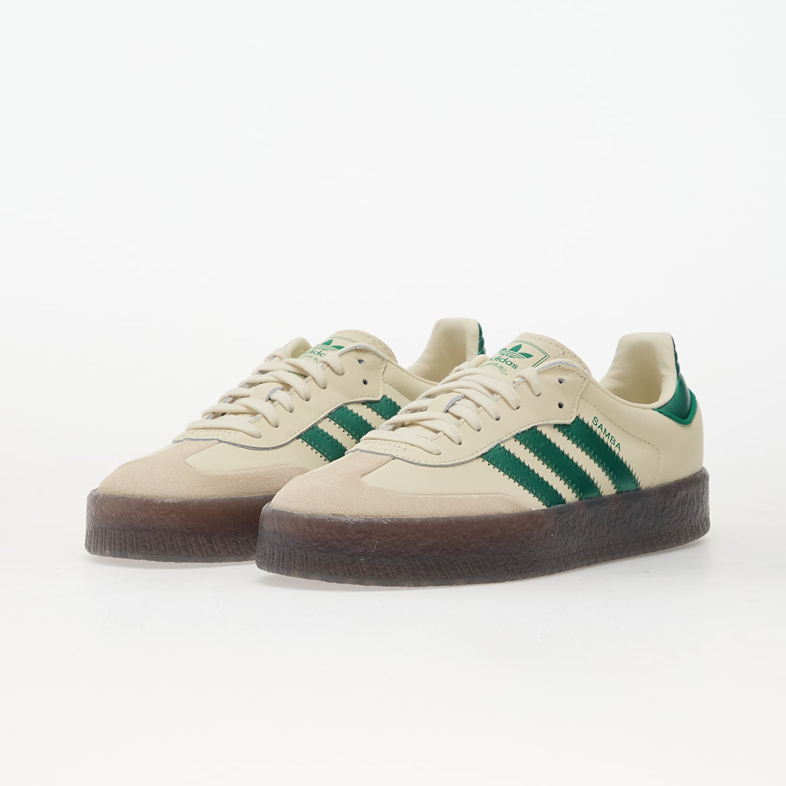 adidas Originals Sneakers adidas Sambae Cream White/ Bold Green/ Collegiate Green EUR 39 1/3 - 6