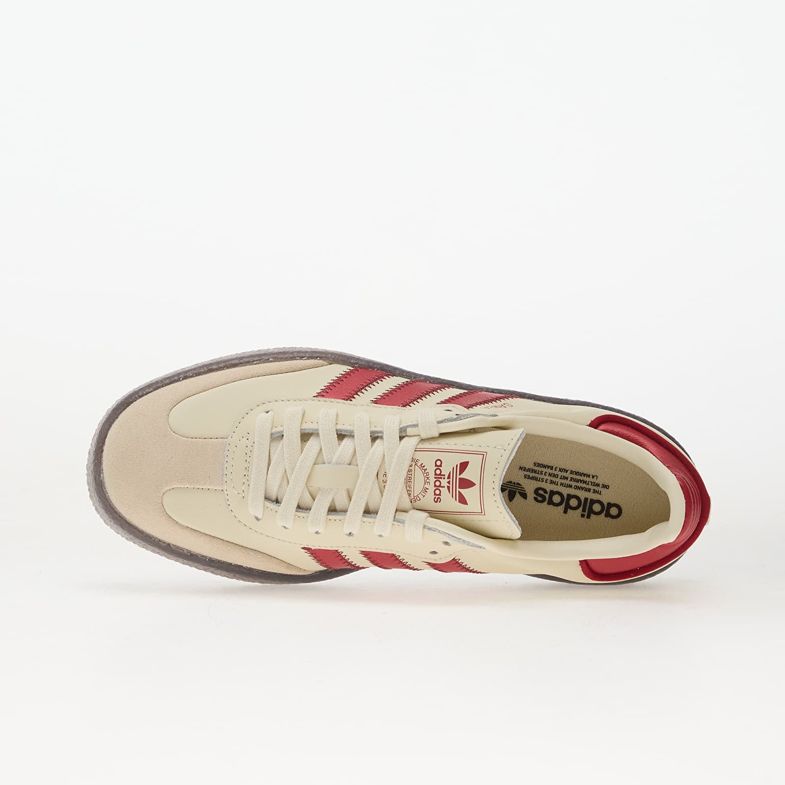 Chaussures et baskets femme adidas Sambae Cream White/ Team Victory Red/ Shadow Red