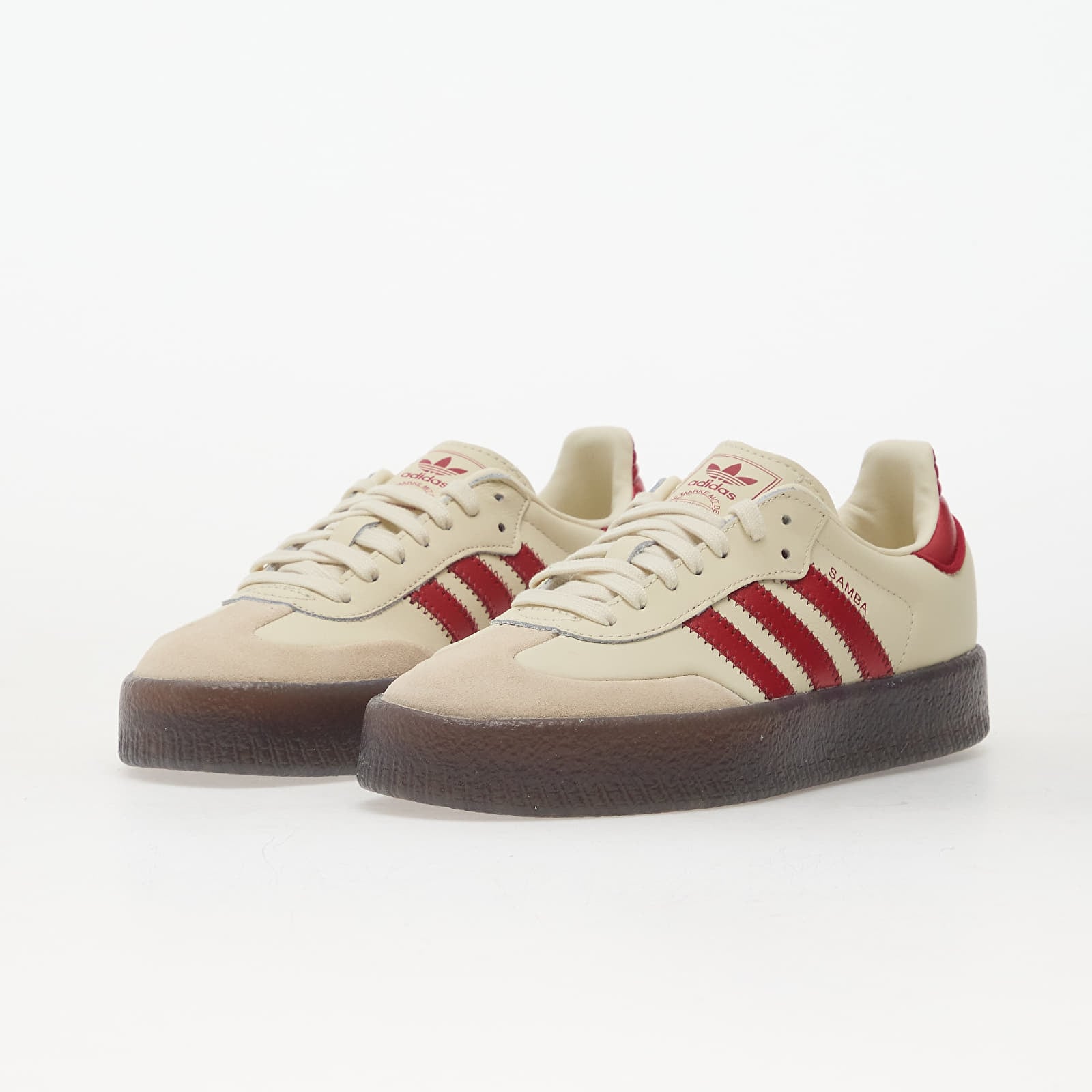 Chaussures et baskets femme adidas Sambae Cream White/ Team Victory Red/ Shadow Red