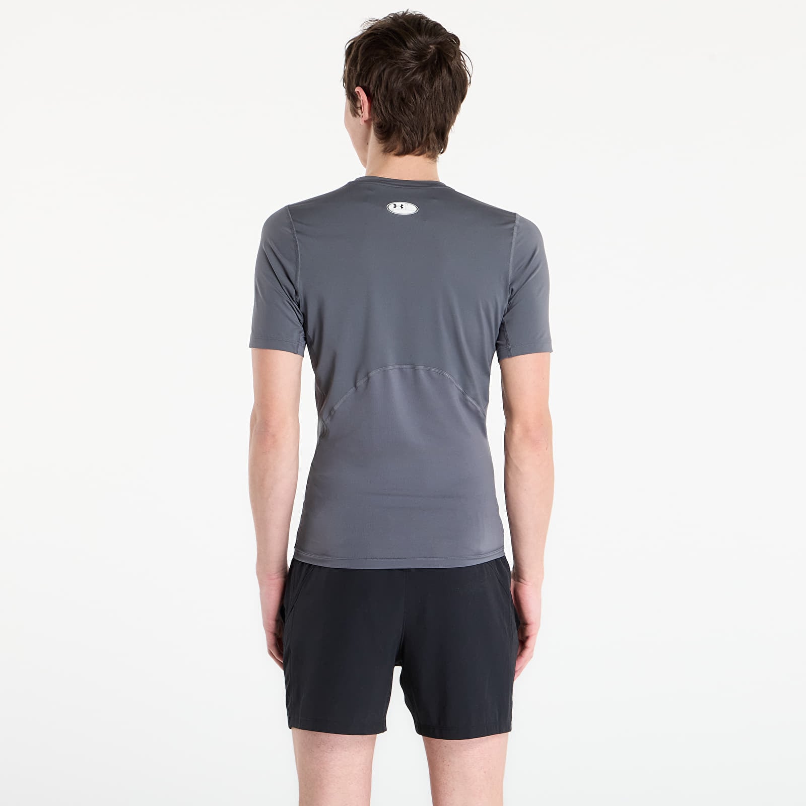 T-shirty męskie Under Armour HG Armour Comp SS Grey