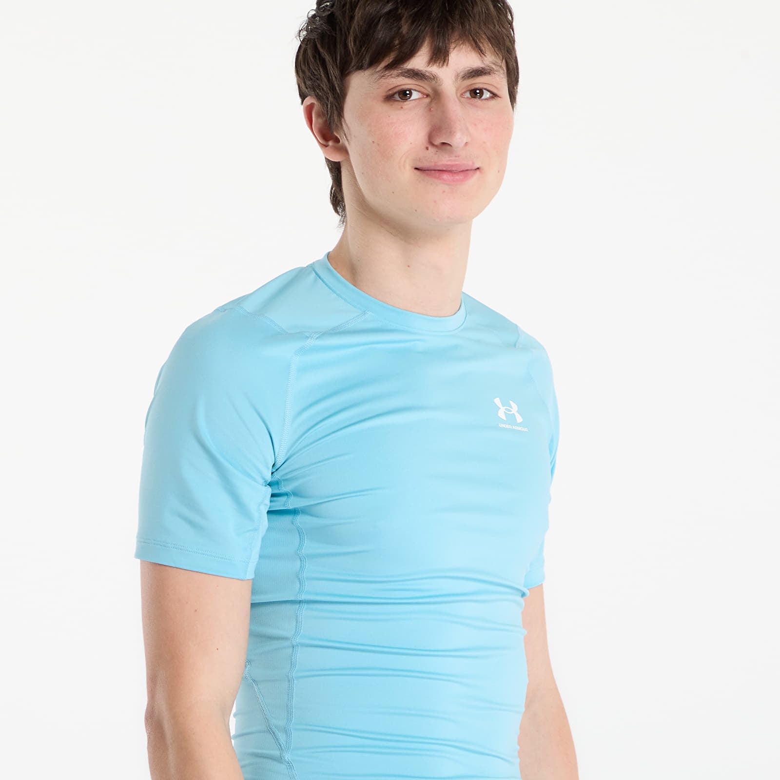 T-shirty męskie Under Armour HG Armour Comp SS Blue
