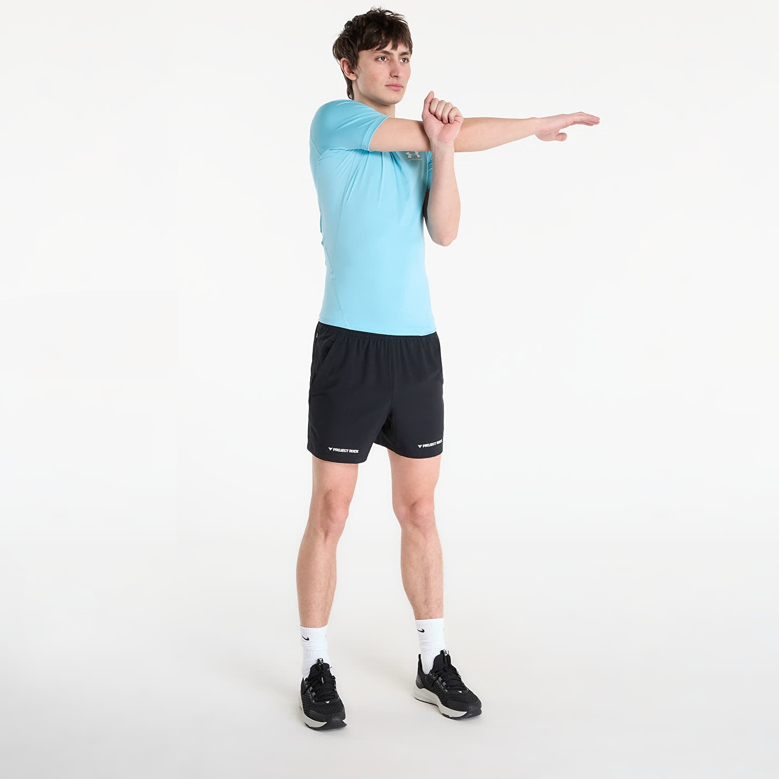 T-shirty męskie Under Armour HG Armour Comp SS Blue