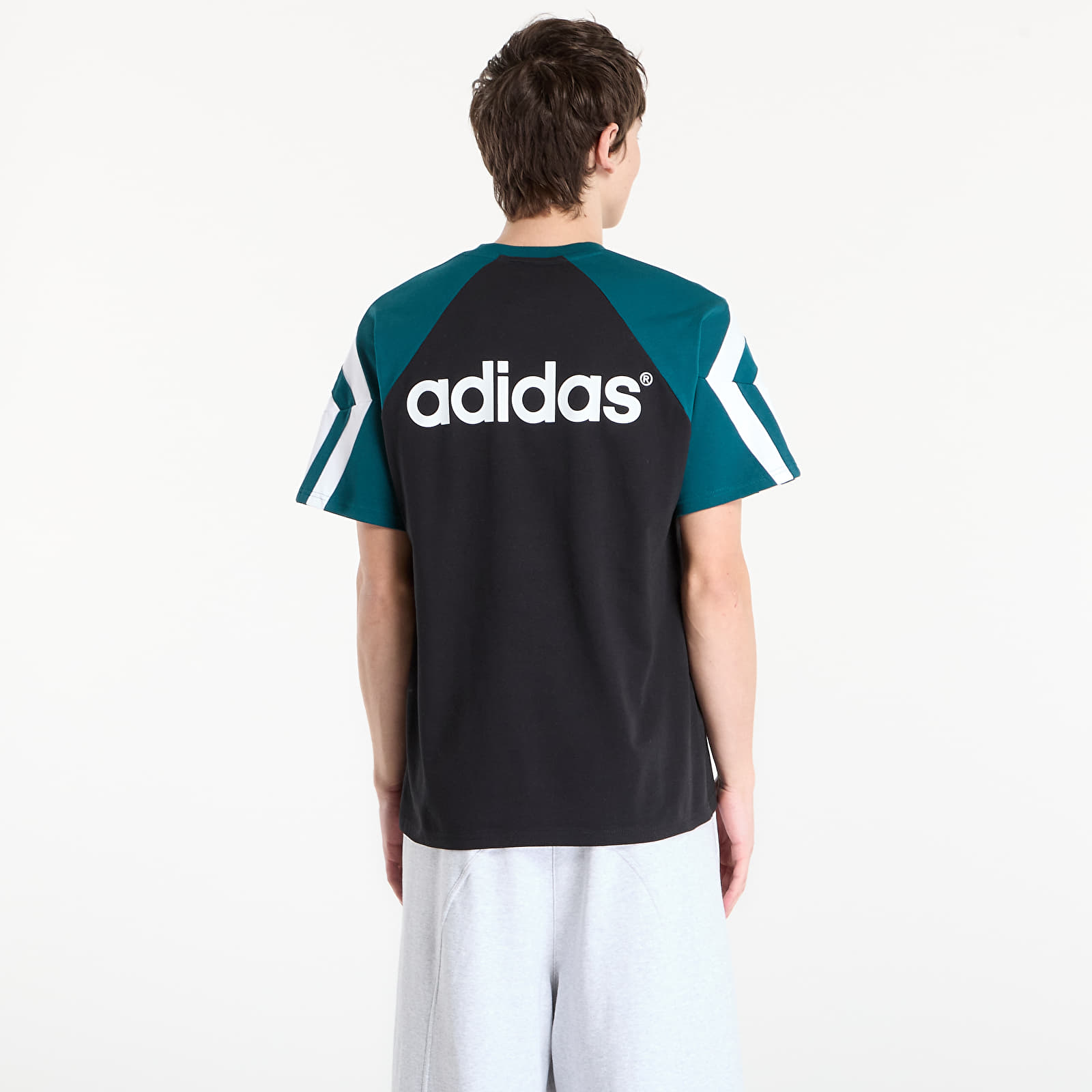 Magliette da uomo adidas Liverpool Fc T-Shirt 95 Black/ Rich Green