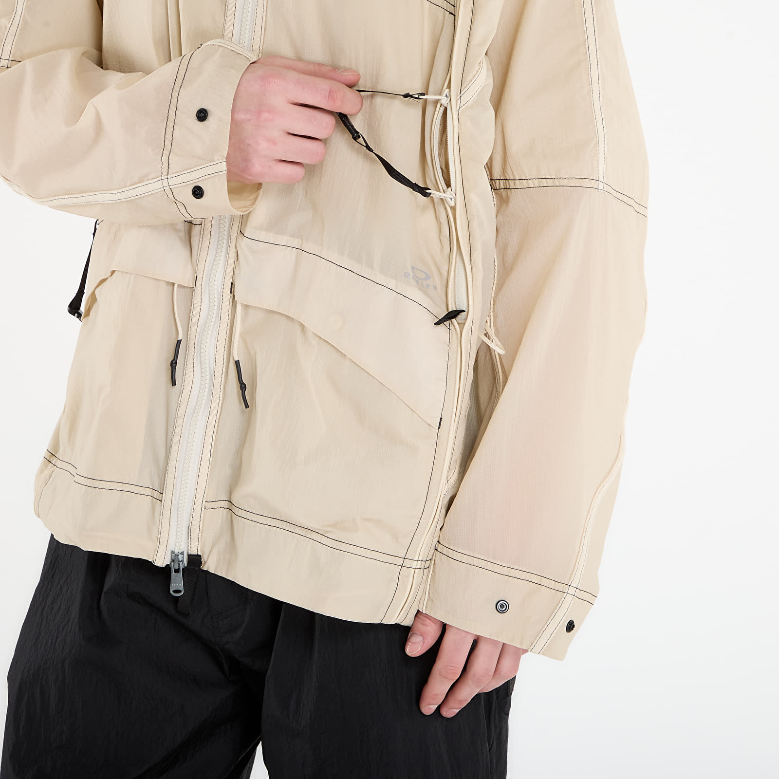 Pánske bundy Oakley Latitude Veil Flow Jacket Mist
