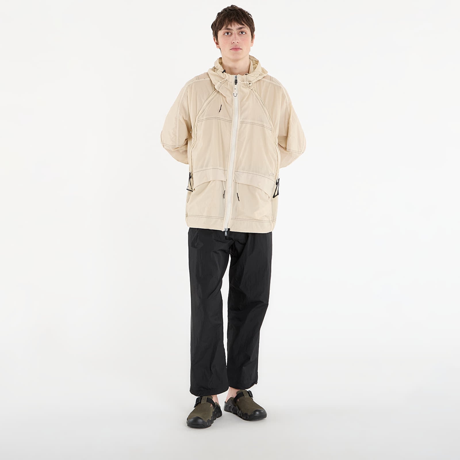 Pánske bundy Oakley Latitude Veil Flow Jacket Mist