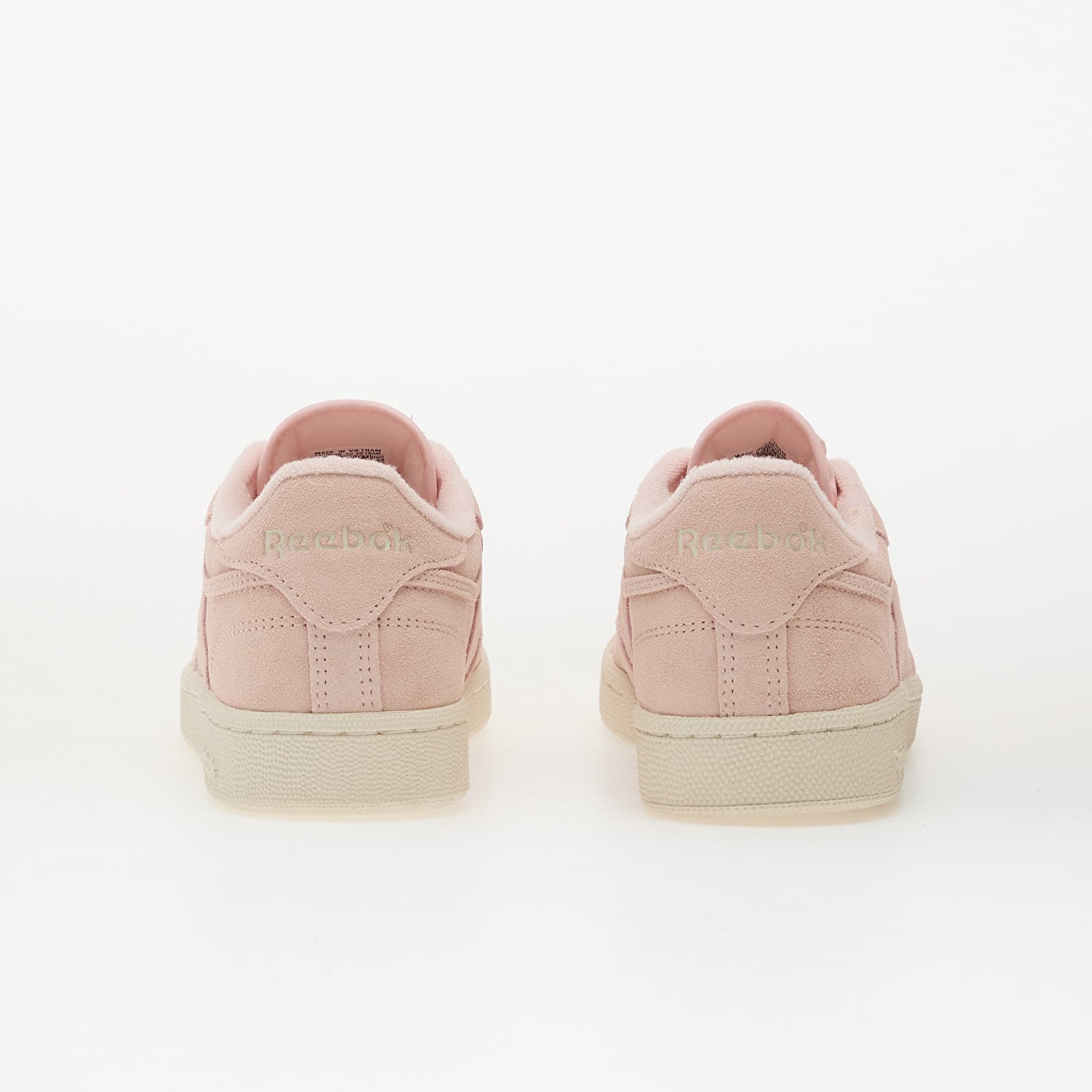 Vīriešu čības un apavi Reebok Club C 85 Chalk/ Pure Pink/ Alabaster