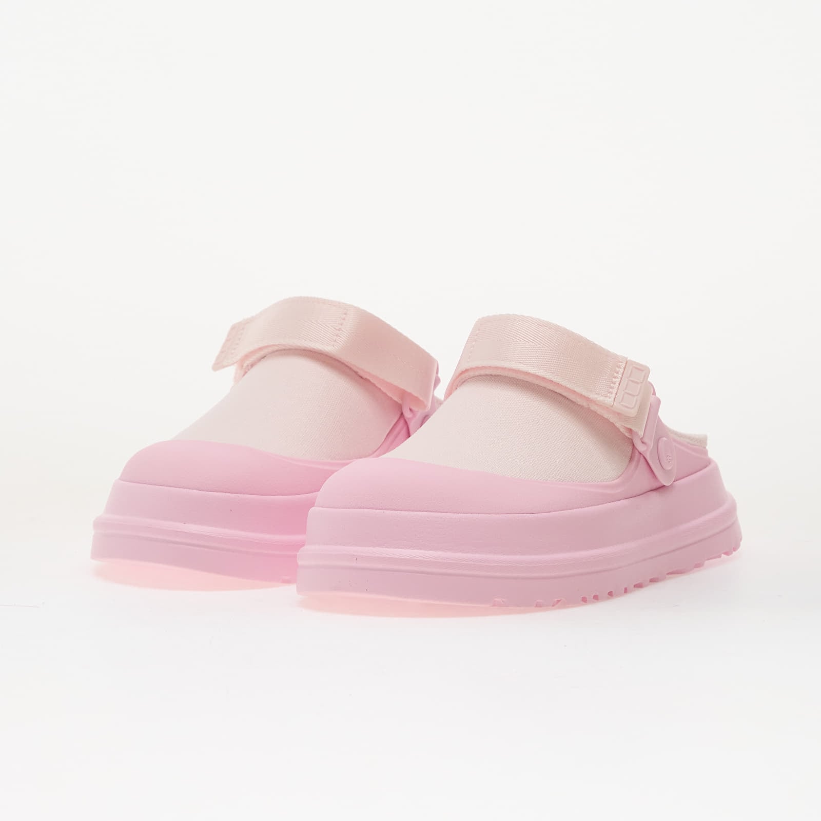 Sieviešu čības UGG W Goldenglow Canvas Clog Pink Diamond