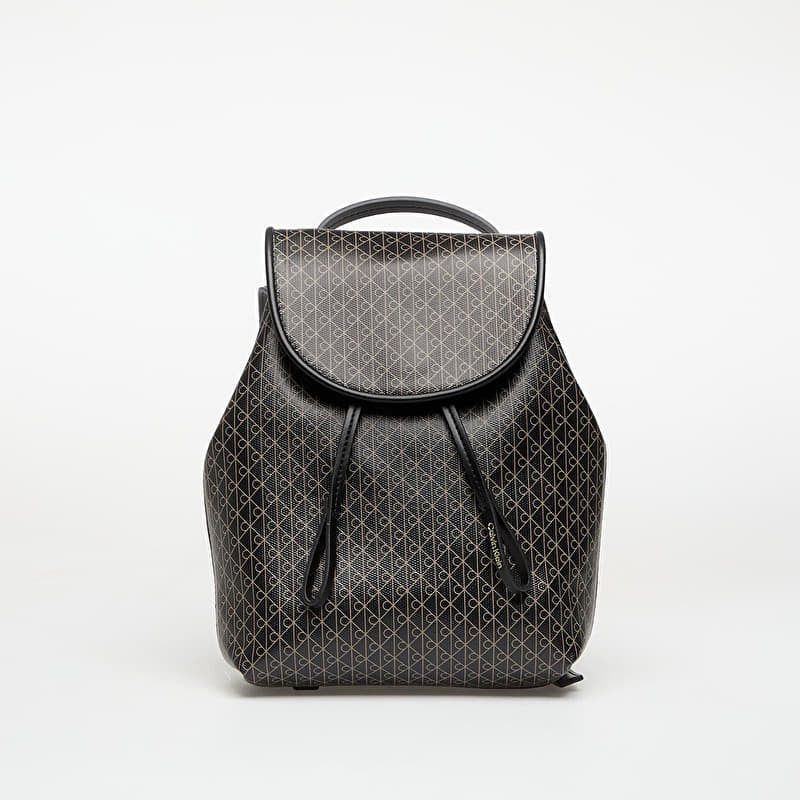 Mochila Calvin Klein Emblem Aop Mini Backpack Black