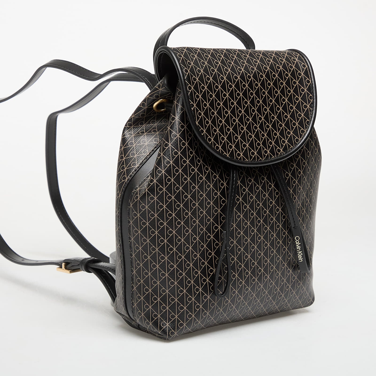 Backpacks Calvin Klein Emblem Aop Mini Backpack Black