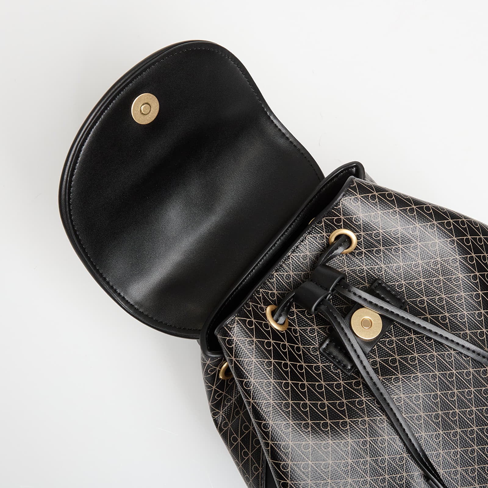 Backpacks Calvin Klein Emblem Aop Mini Backpack Black