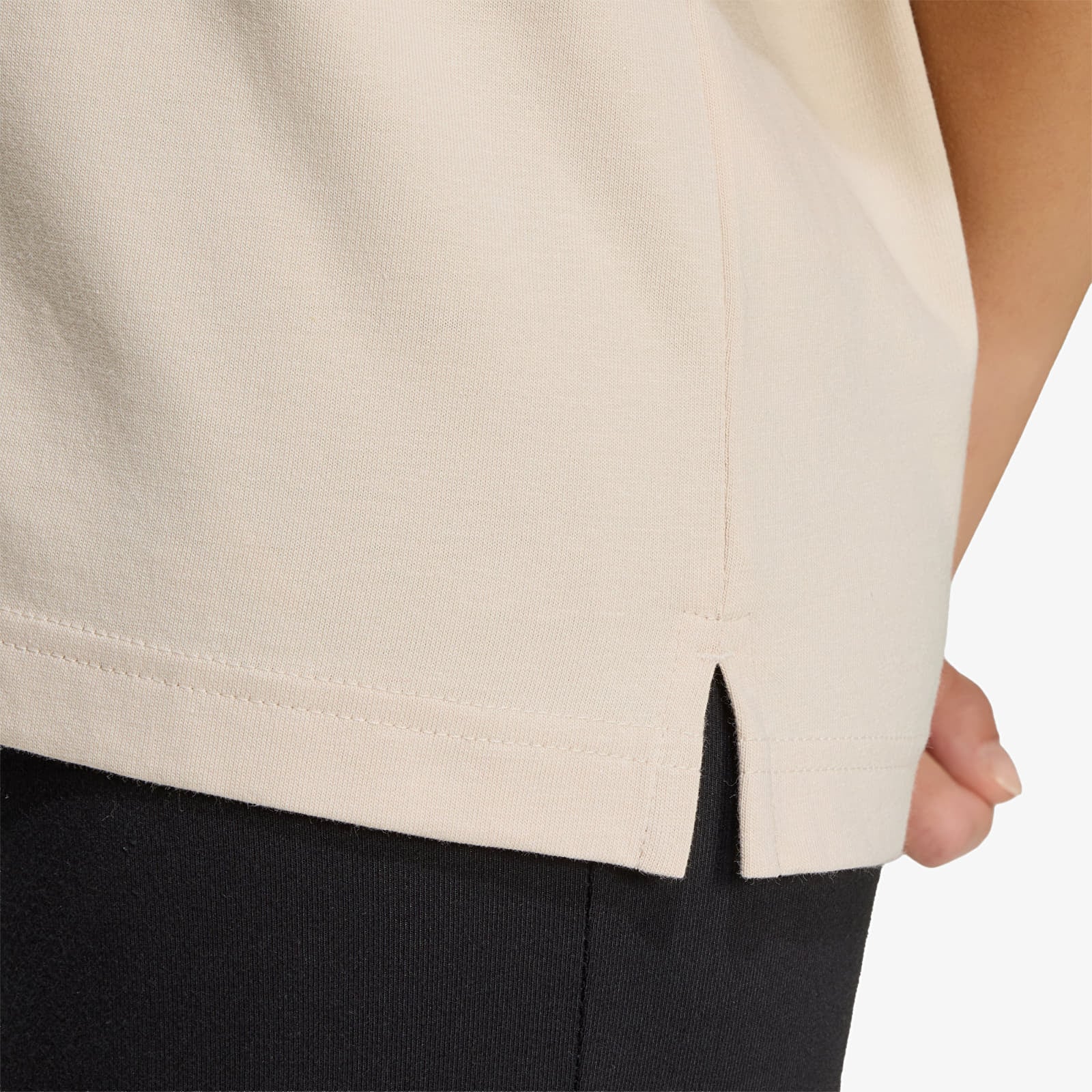 T-krekli adidas W 3-Stripes Gfx Tee2 Beige