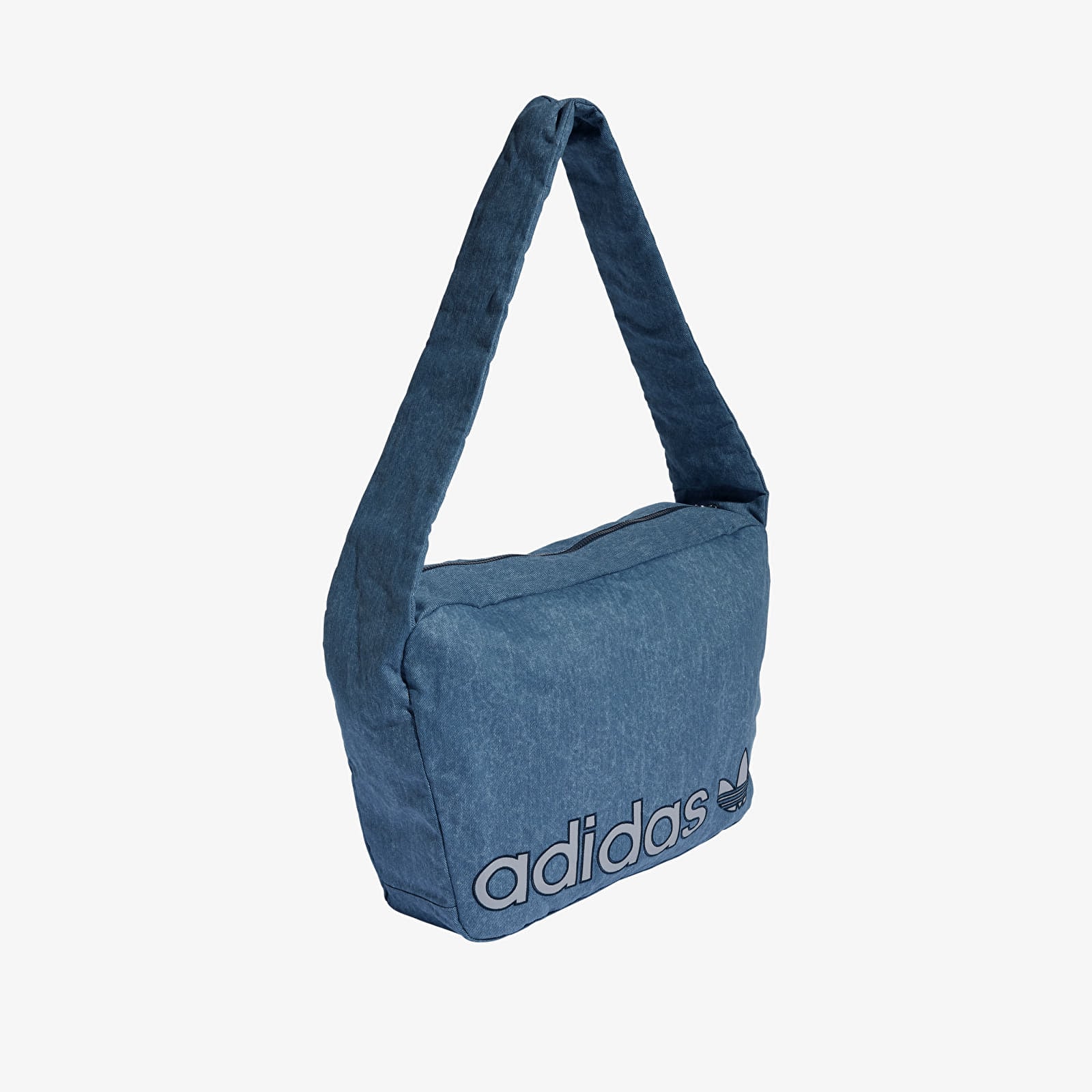 Men's Shoulder Bags adidas Shopper Washed Effect Bag Light Denim